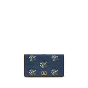 Valentino Garavani Blue Denim Shoulder Bag