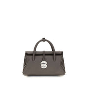 Zanellato Brown Calf Leather Shoulder Bag