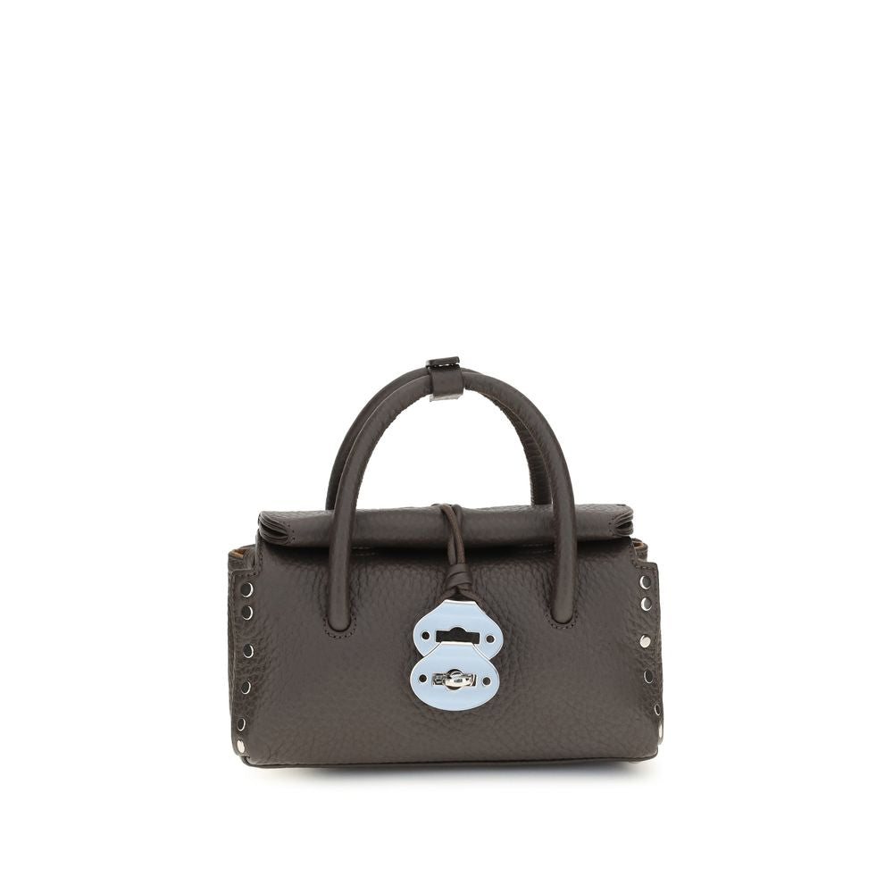 Zanellato Brown Calf Leather Handbag