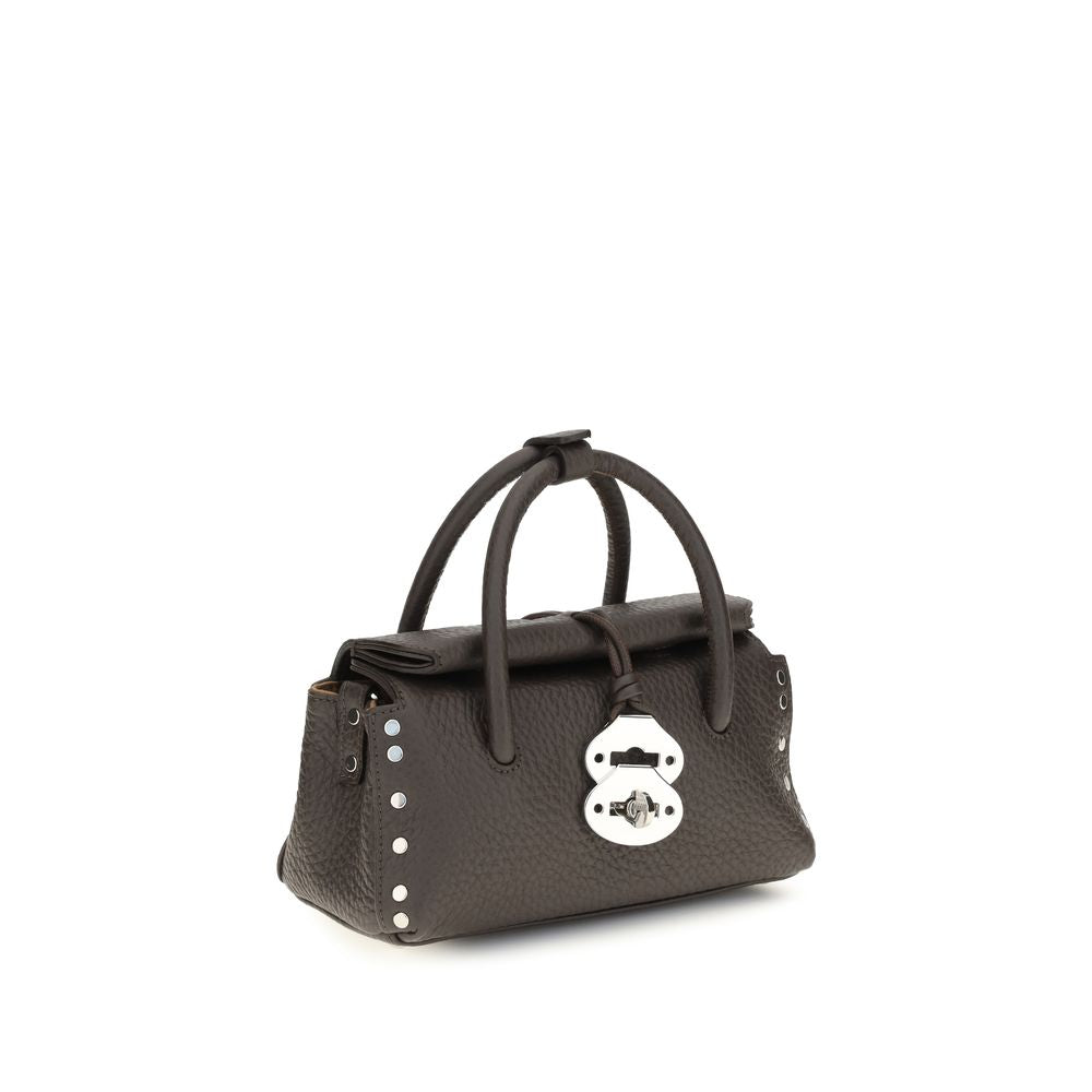 Zanellato Brown Calf Leather Handbag