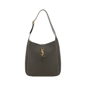 Saint Laurent Bicolor Calf Leather Shoulder Bag