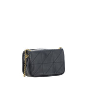 Saint Laurent Black Lambskin Shoulder Bag