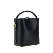 Saint Laurent Black Calf Leather Shoulder Bag