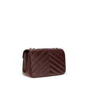 Saint Laurent Bordeaux Lambskin Shoulder Bag