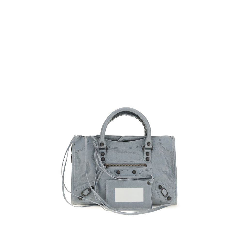 Balenciaga Blue Lambskin Shoulder Bag