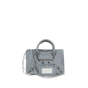 Balenciaga Blue Lambskin Shoulder Bag