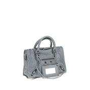 Balenciaga Blue Lambskin Shoulder Bag