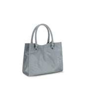 Balenciaga Blue Arena Lambskin Shoulder Bag
