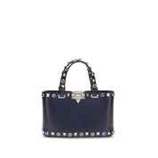 Valentino Garavani Black Calf Leather Mini Handbag