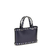 Valentino Garavani Black Calf Leather Mini Handbag