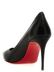 Christian Louboutin Black Nappa Leather High-Heel Pumps