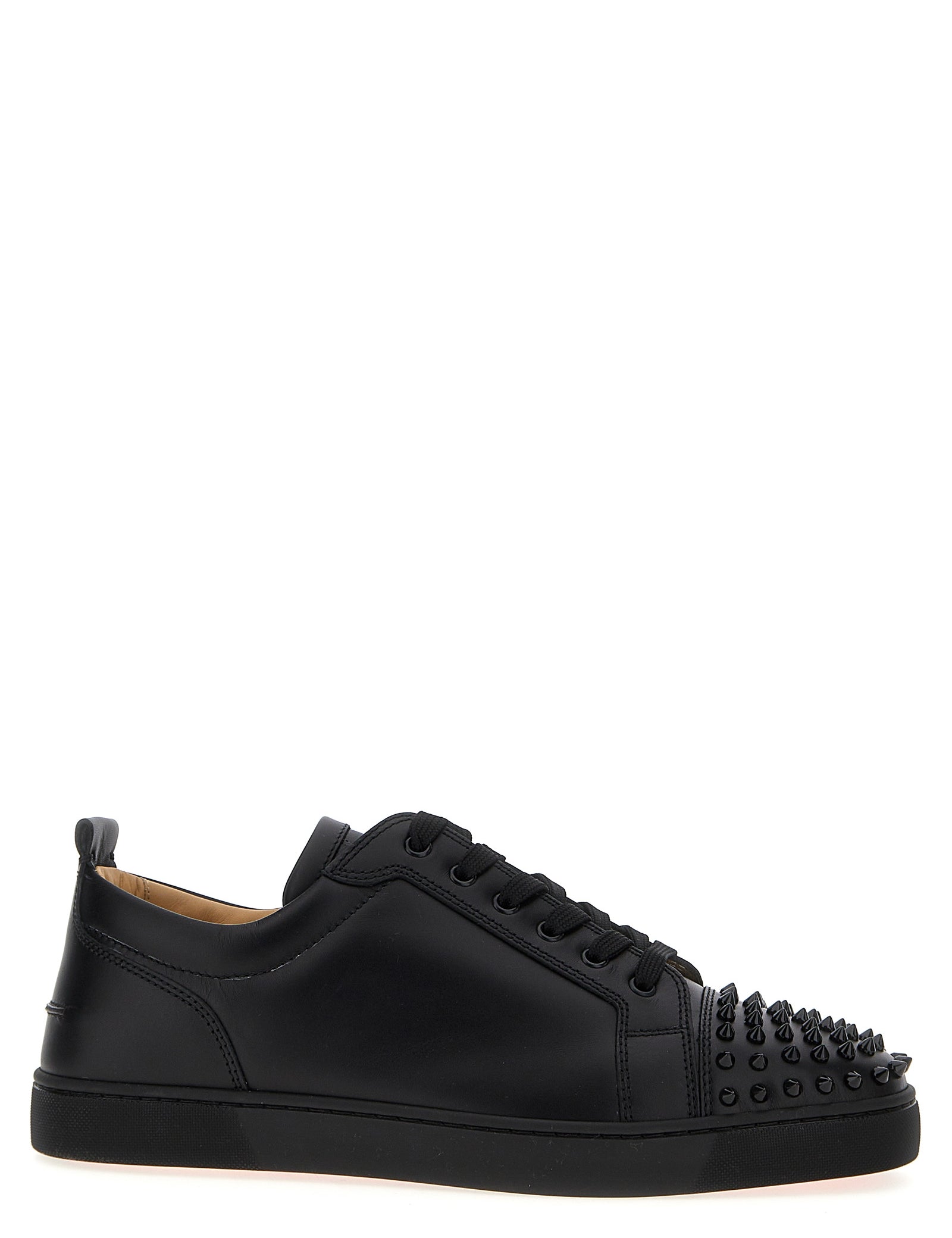 Christian Louboutin Black Calfskin Low Top Sneakers