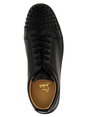 Christian Louboutin Black Calfskin Low Top Sneakers