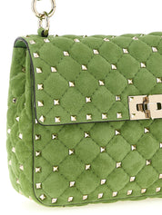 Valentino Garavani Green Calfskin Shoulder Bag