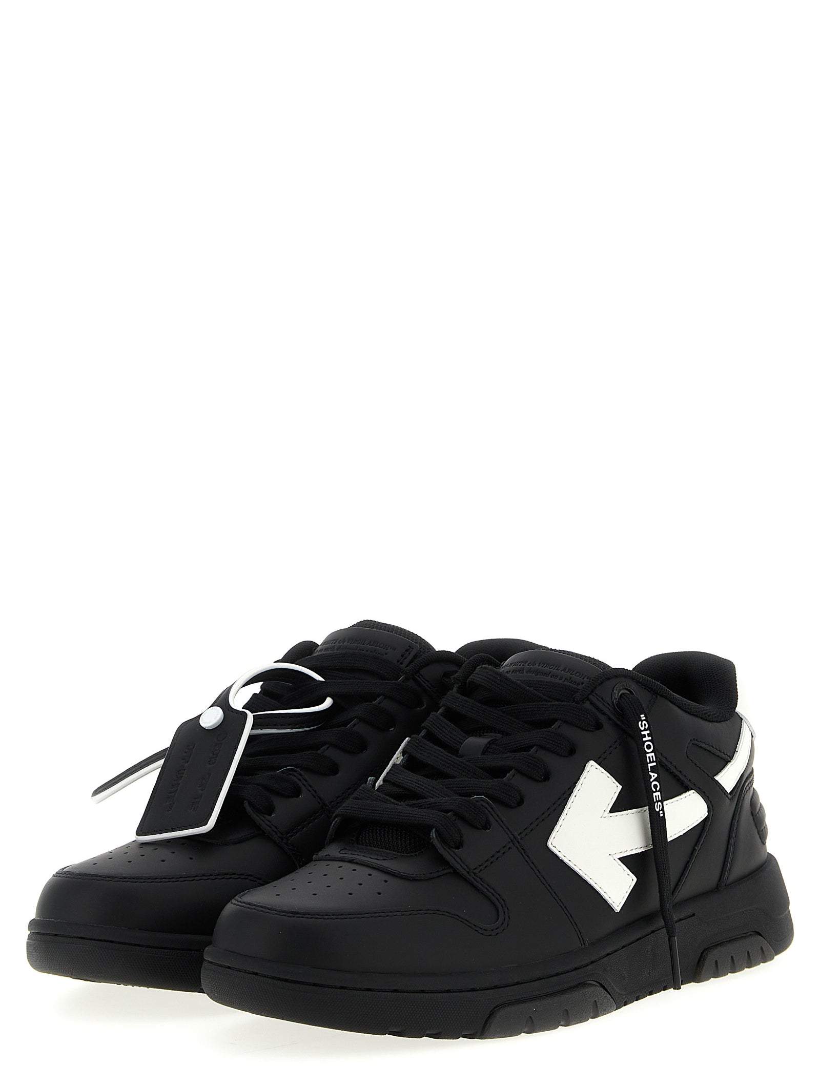 Black Recycled Polyester Low Top Sneakers