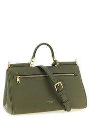 Dolce & Gabbana Bicolor Calfskin Handbag