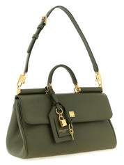 Dolce & Gabbana Bicolor Calfskin Handbag