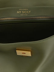 Dolce & Gabbana Bicolor Calfskin Handbag
