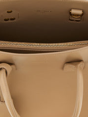 Saint Laurent Beige Calfskin Handbag