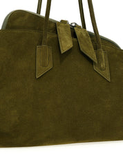 The Attico Green Calfskin Shoulder Bag