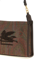 Etro Multicolor Cotton Paisley Jacquard Clutch Bag