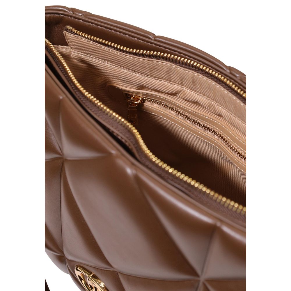 Love Moschino Brown Polyurethane Handbag
