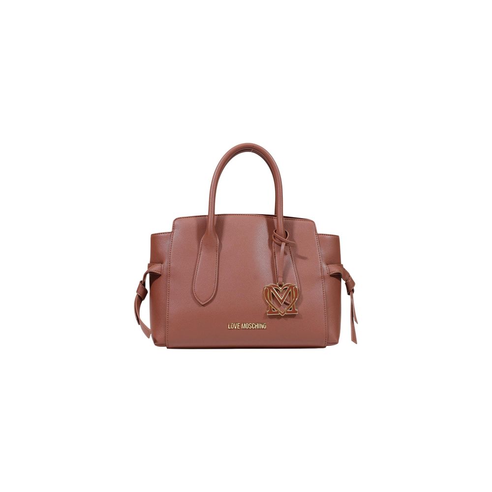 Love Moschino Brown Polyurethane Handbag