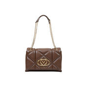 Love Moschino Brown Polyurethane Handbag