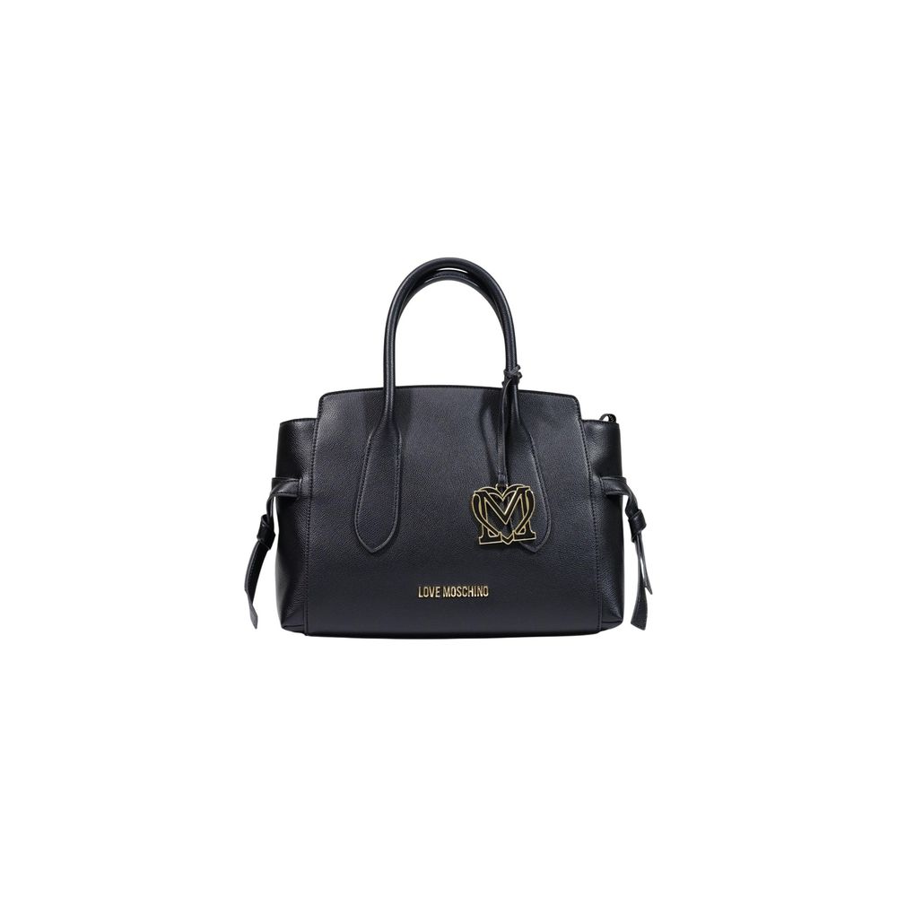 Love Moschino Black Polyurethane Handbag