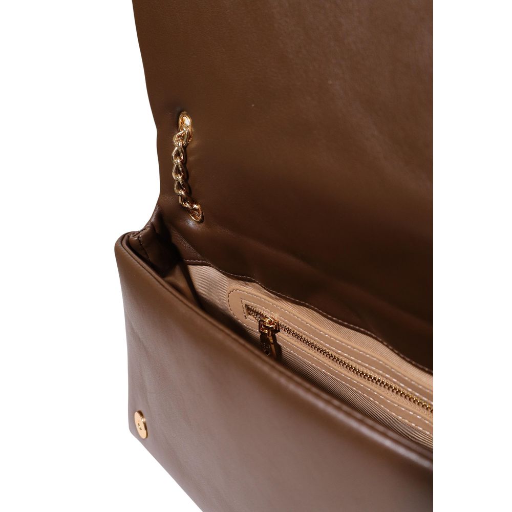 Love Moschino Brown Polyurethane Handbag
