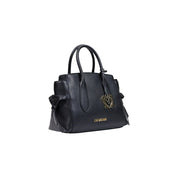 Love Moschino Black Polyurethane Handbag