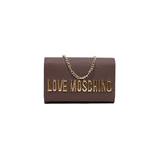 Love Moschino Brown Polyurethane Handbag