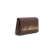 Love Moschino Brown Polyurethane Handbag