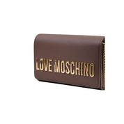 Love Moschino Brown Polyurethane Handbag