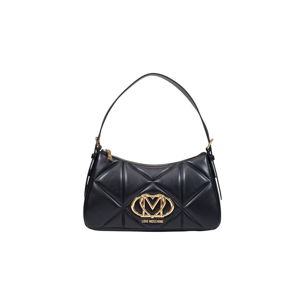 Love Moschino Black Polyurethane Handbag