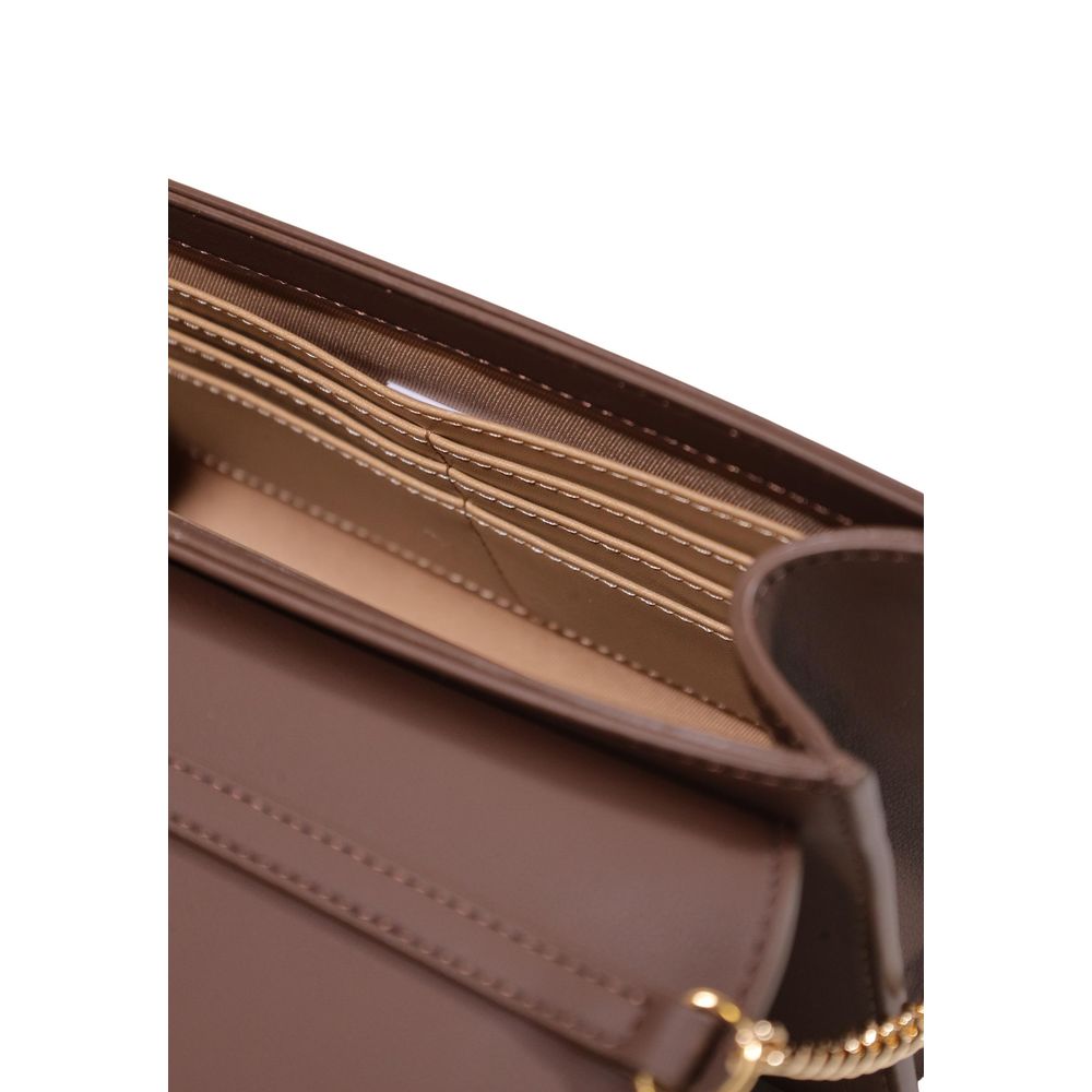 Love Moschino Brown Polyurethane Handbag