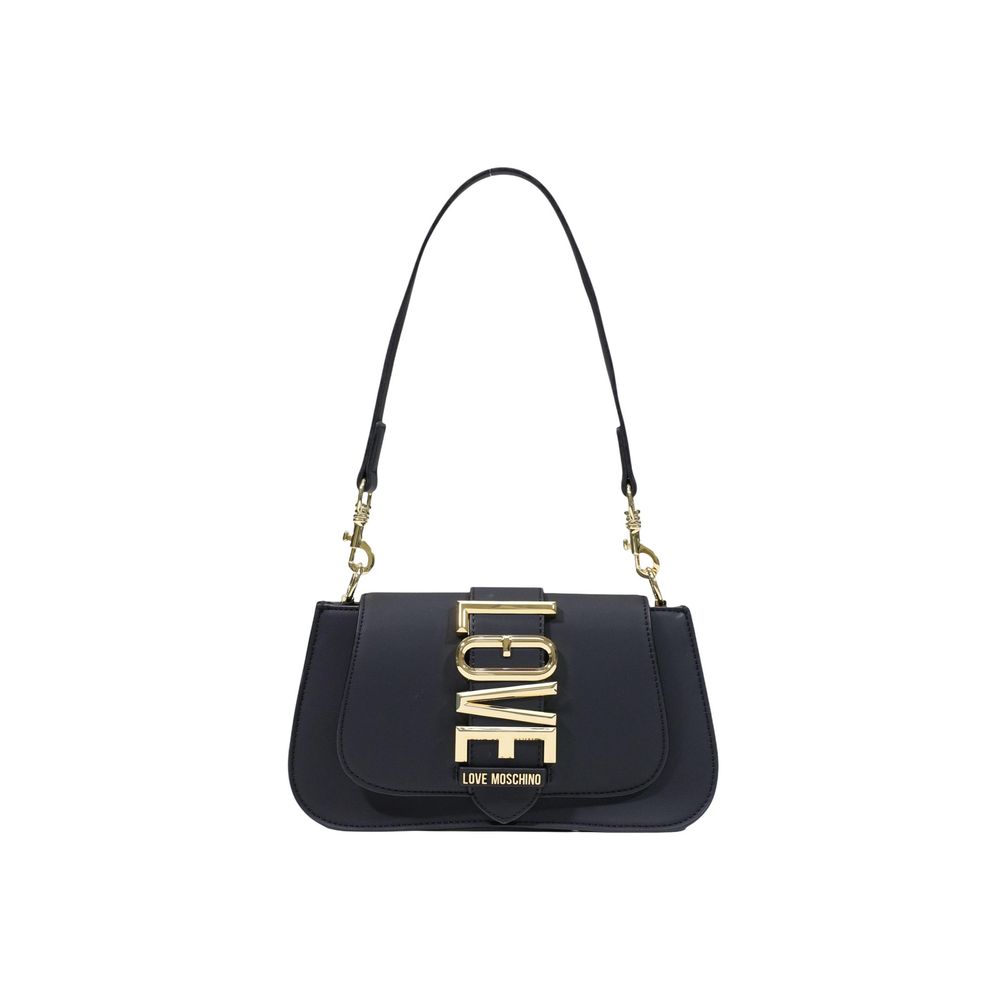 Love Moschino Black Polyurethane Handbag
