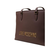 Love Moschino Brown Polyurethane Handbag