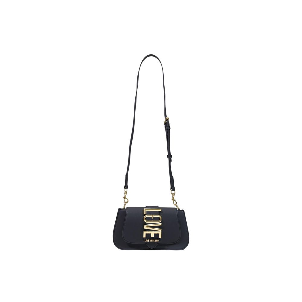 Love Moschino Black Polyurethane Handbag