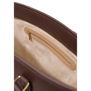 Love Moschino Brown Polyurethane Handbag