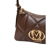 Love Moschino Brown Polyurethane Handbag
