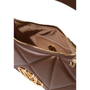 Love Moschino Brown Polyurethane Handbag