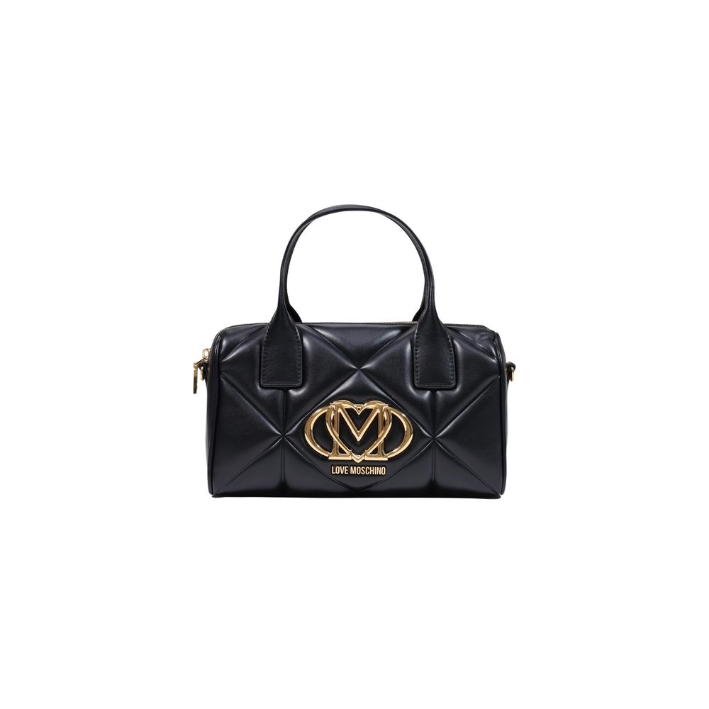 Love Moschino Black Polyurethane Handbag