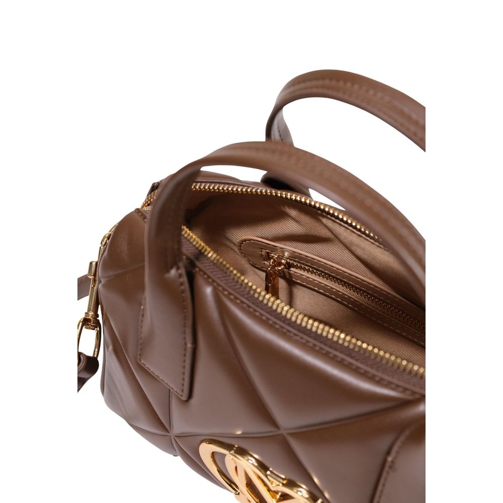 Love Moschino Brown Polyurethane Handbag