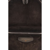 Santoni Brown Calf Leather Backpack