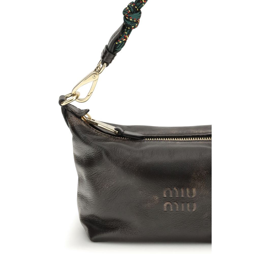 Miu Miu Bicolor Lamb Leather Handbag