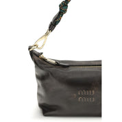 Miu Miu Bicolor Lamb Leather Handbag
