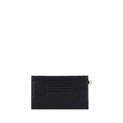 Saint Laurent Black Calf Leather Clutch