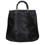 Jil Sander Black Leather Handbag