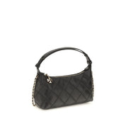 Tory Burch Black Calf Leather Clutch